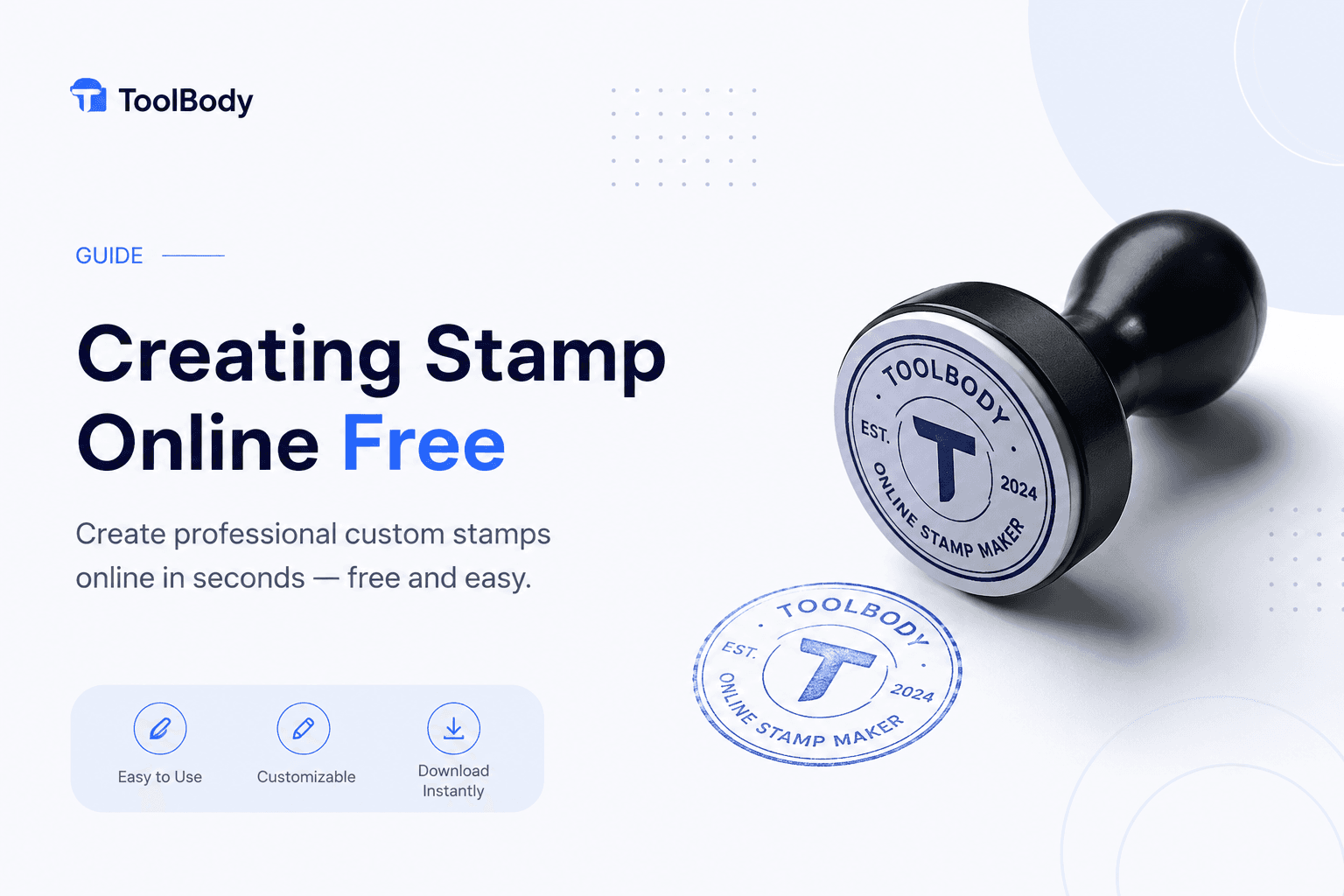 Creating a Stamp Online Free: How to Design, Customise and Download One in Minutes