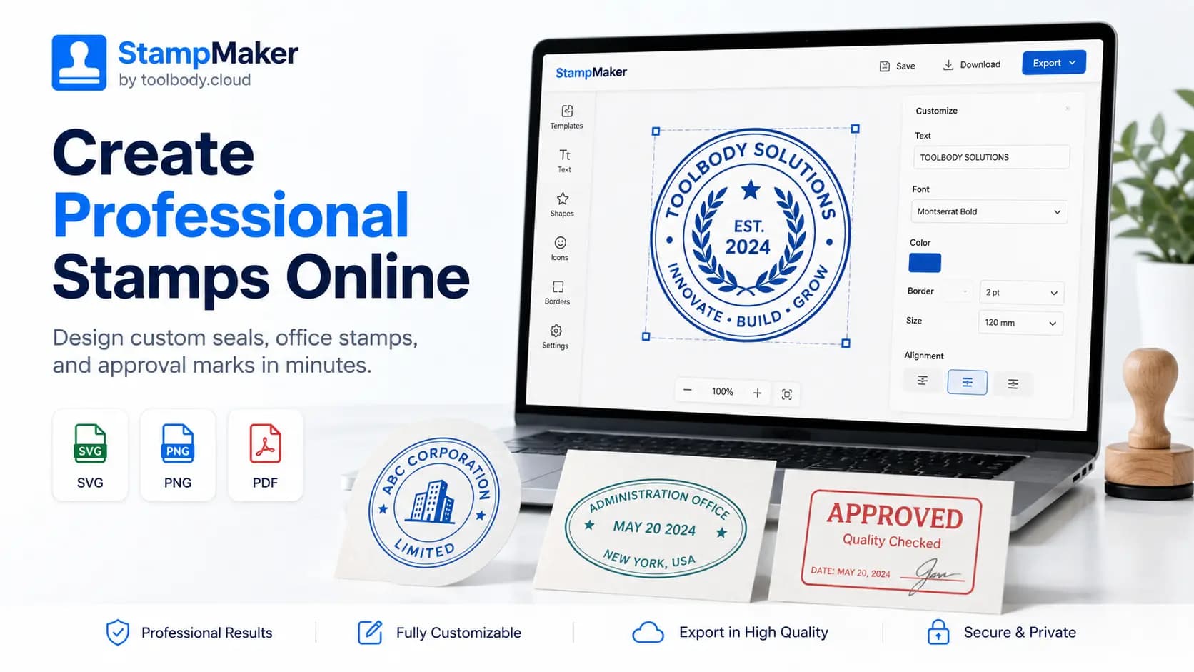 Free Online Stamp Maker: Create Professional Custom Stamps in Minutes